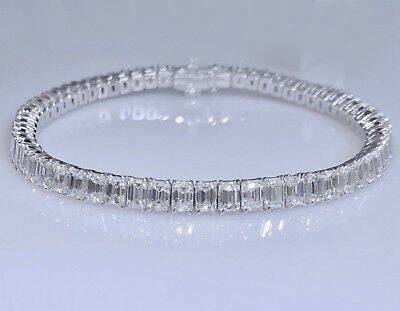 Emerald cut bracelet سوار بقصه الايميرالد