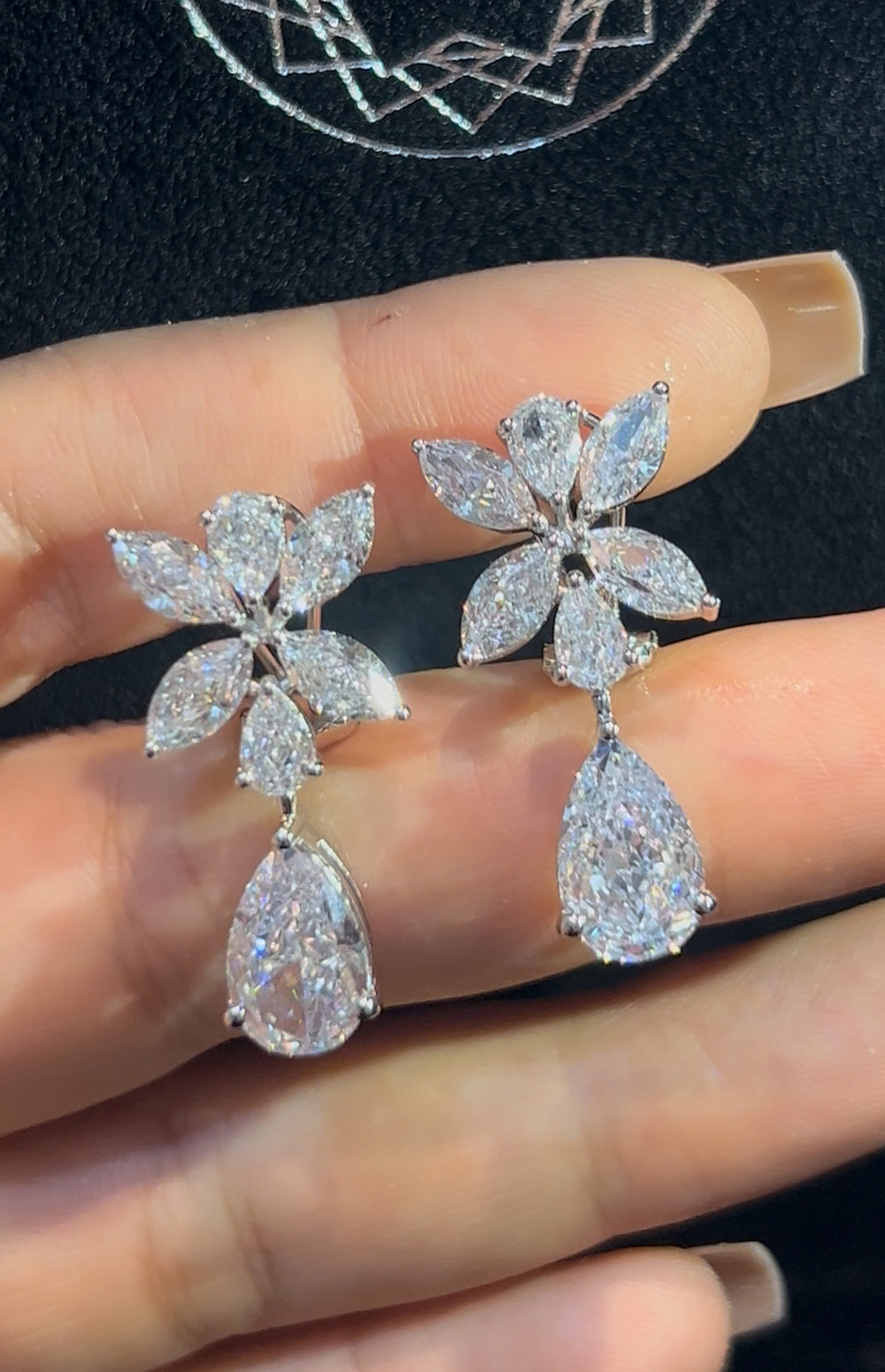 Pears حلق من الدمعات - just like diamonds