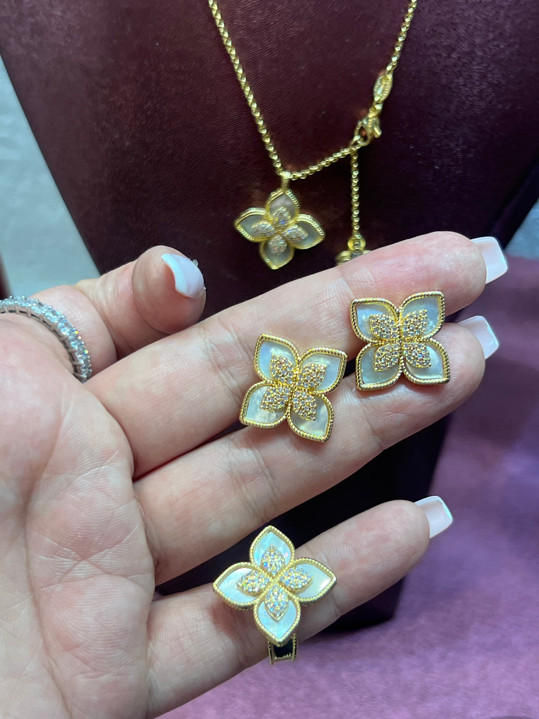 Mother of pearl set