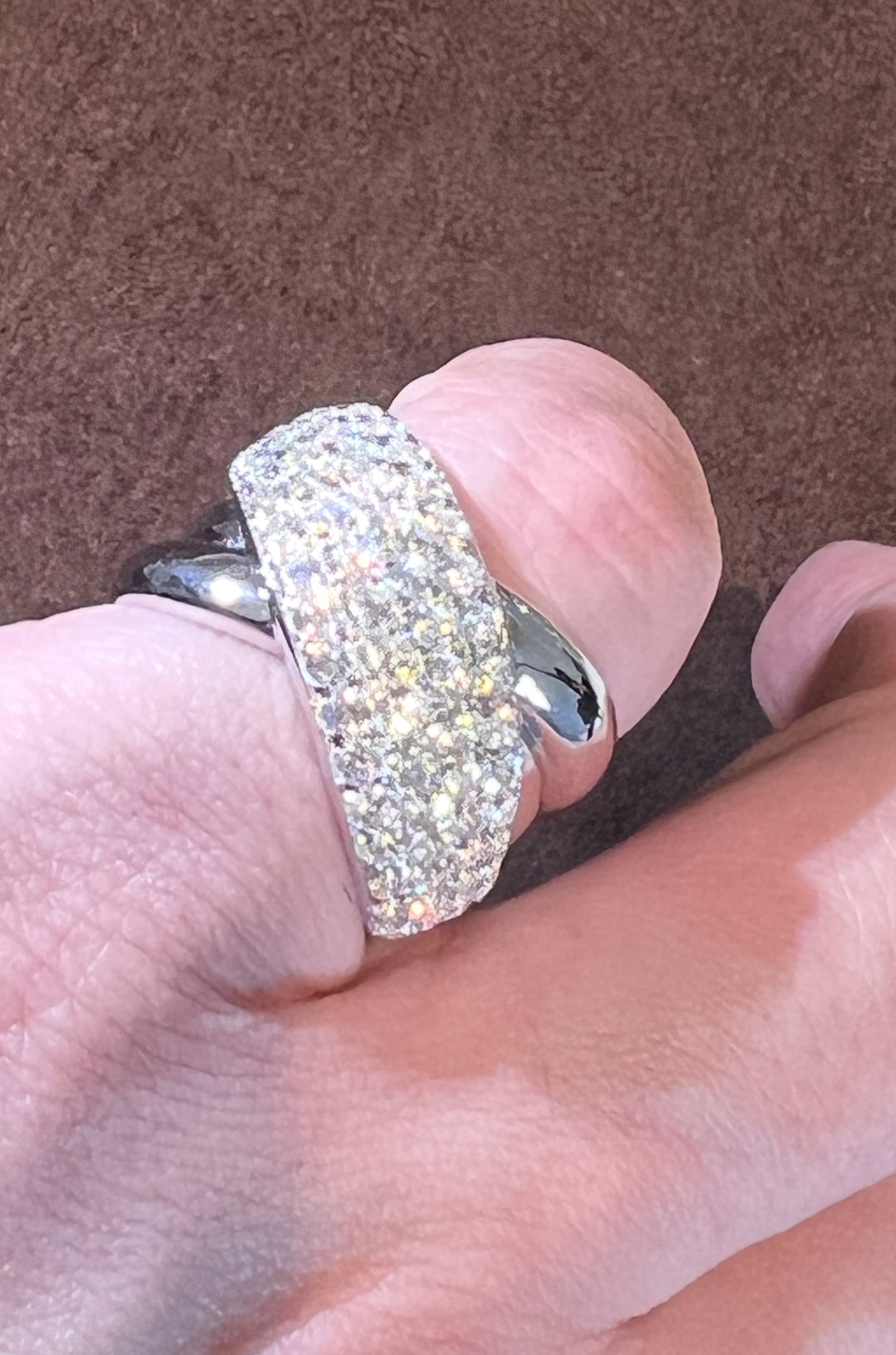 Italian style ring خاتم تصميم ايطالي