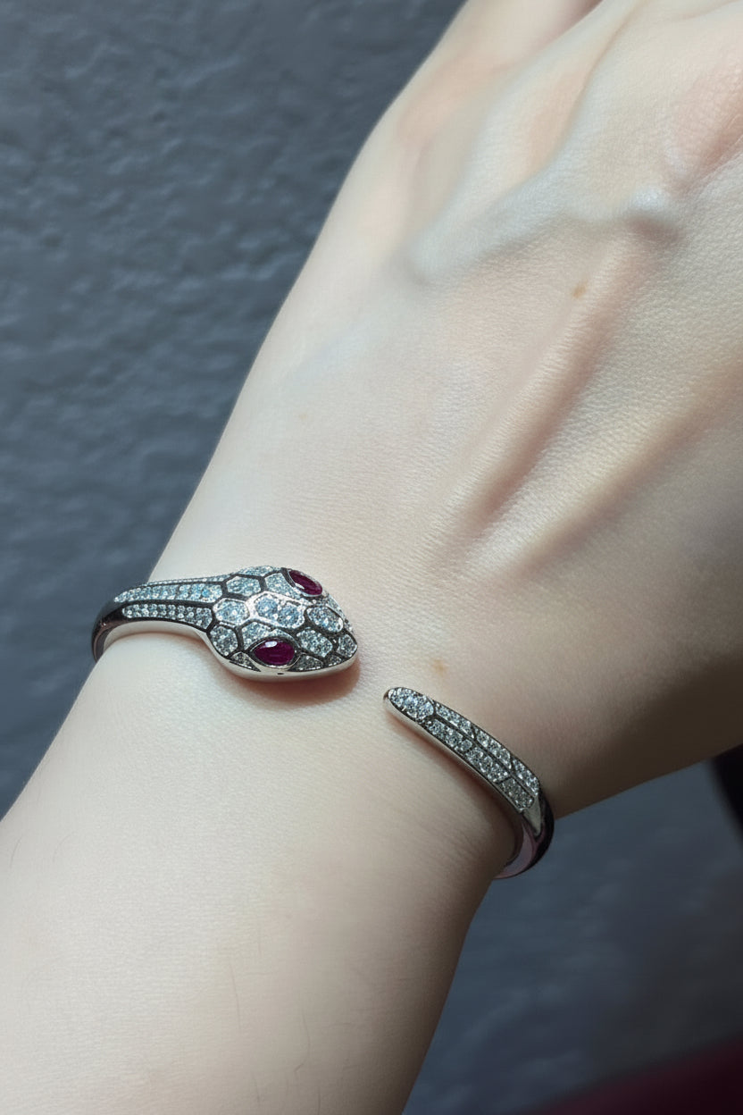 Designer snake bracelet