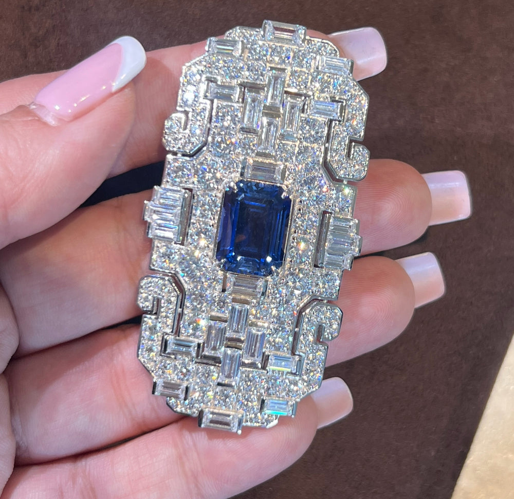 Royal brooch بروش ملكي - just like diamonds