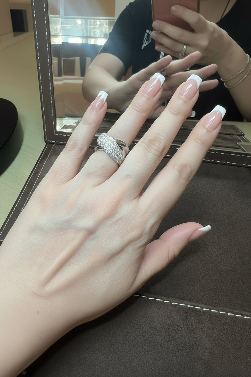 Italian style ring خاتم تصميم ايطالي