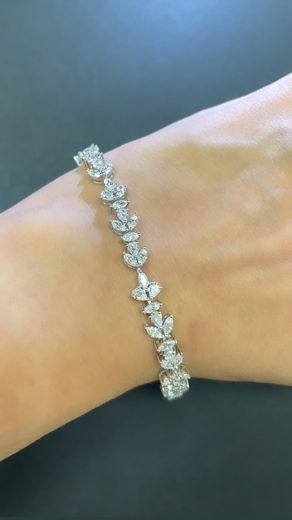 Simple bracelet bracelet سوار ناعم - just like diamonds