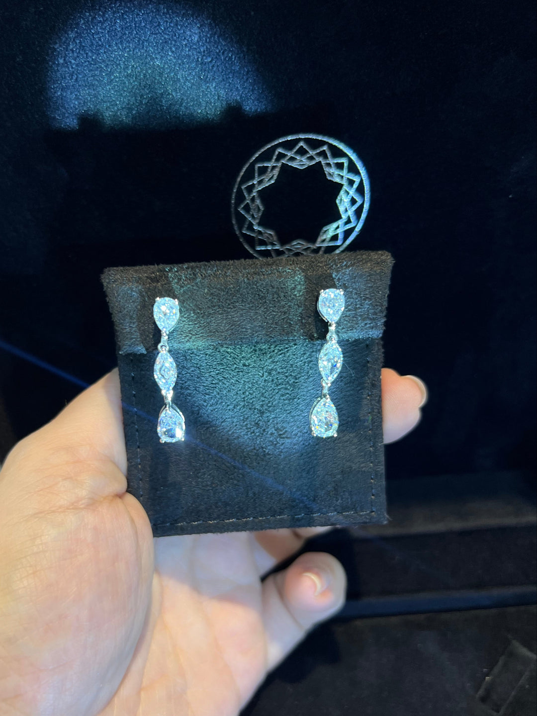 Simple multi shape stones  necklace قلاده الاحجار المختلفه البسيطه