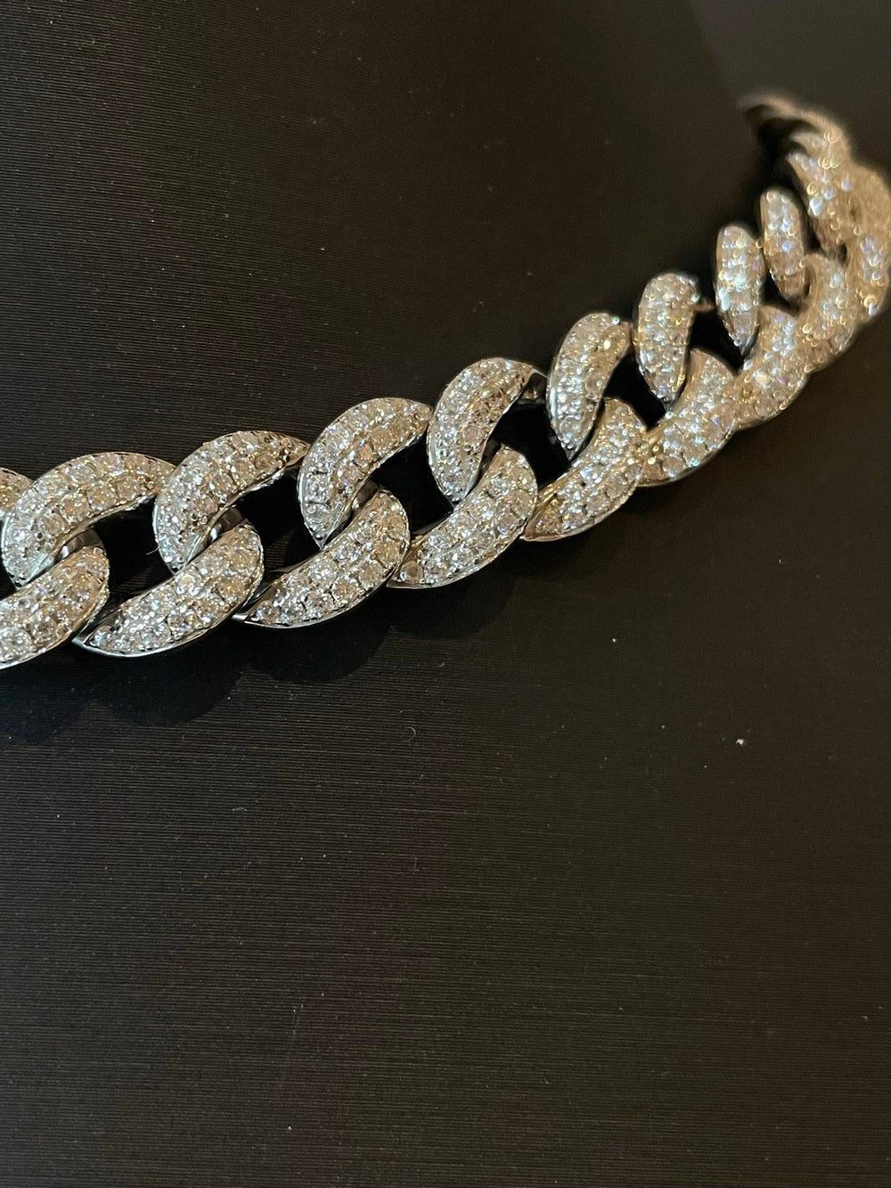 Cuban link necklace قلادة الكوبان - just like diamonds