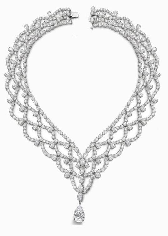 Elisabeth necklace قلاده إليزابيث - just like diamonds