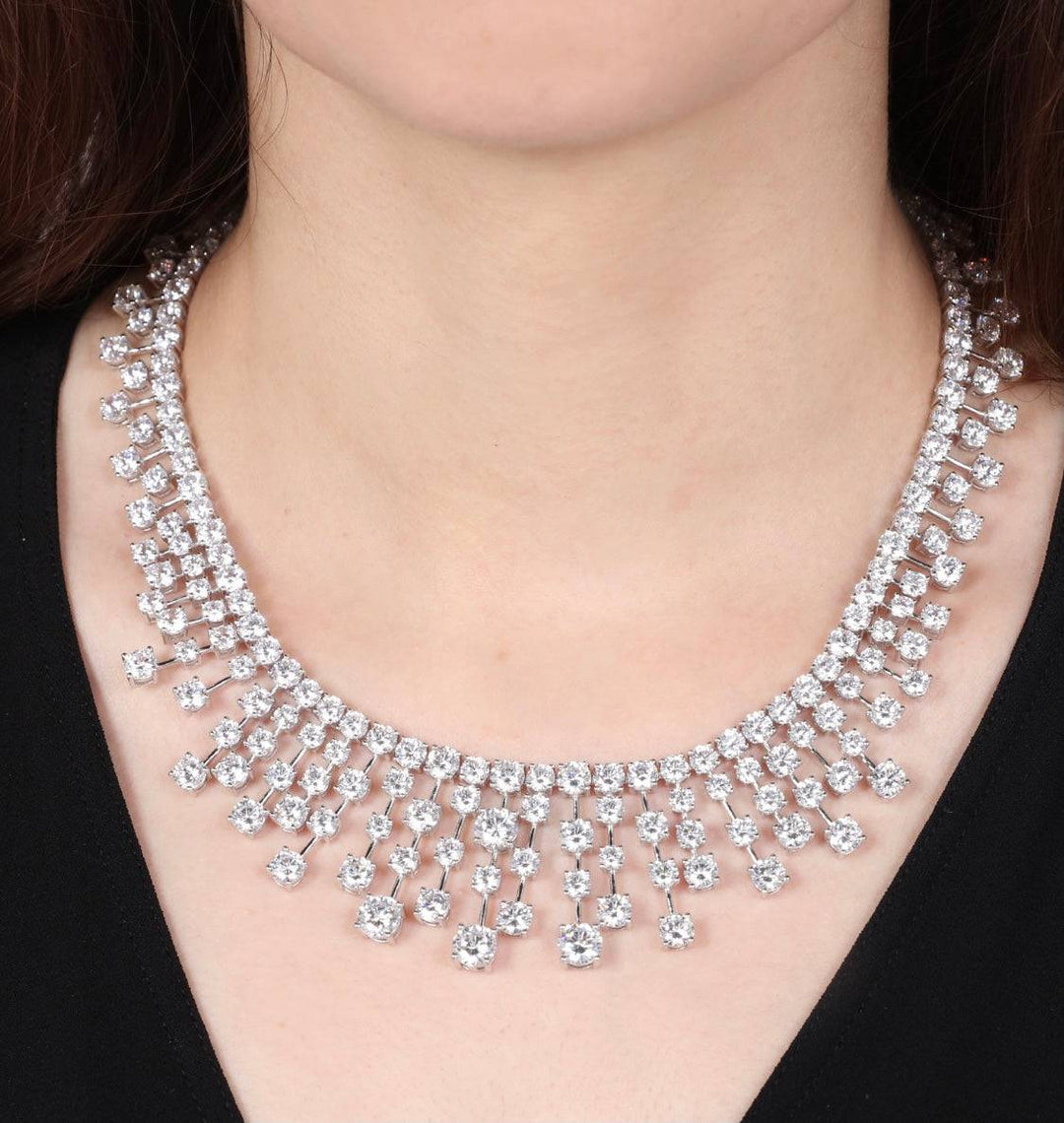 Necklace solitaires عقد السوليتيرات - just like diamonds