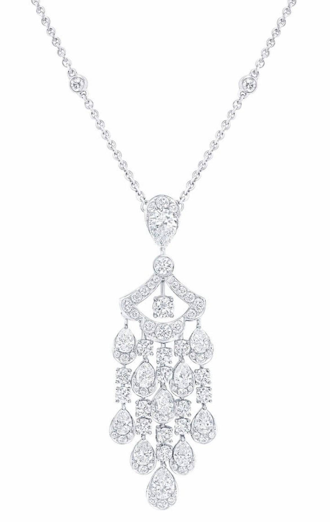 Necklace with pears - just like diamonds