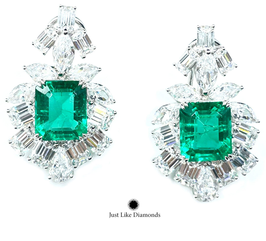 Green necklace عقد أخضر - just like diamonds