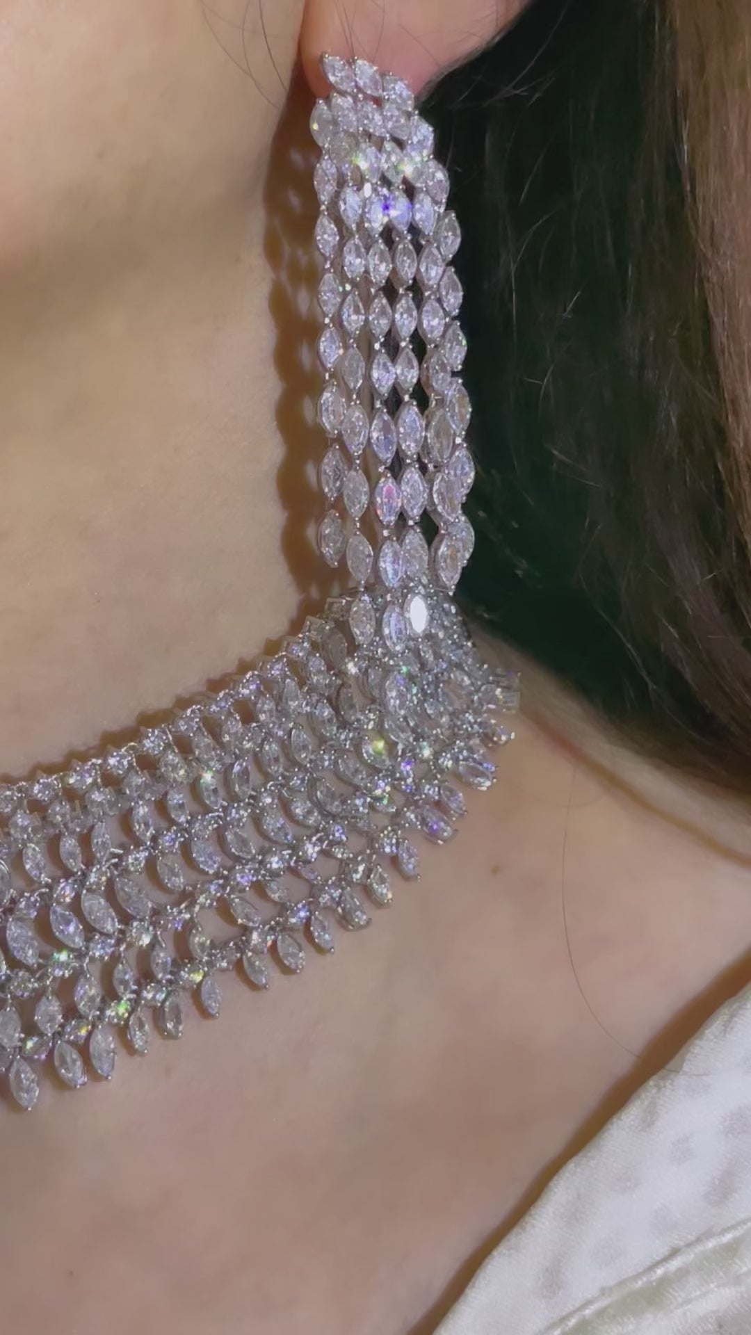 Chocker with marquis تشوكر الماركيزات