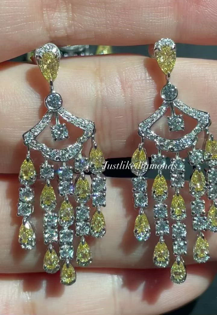 Designer style Earrings حلق مستوحى من تصميم عالمي