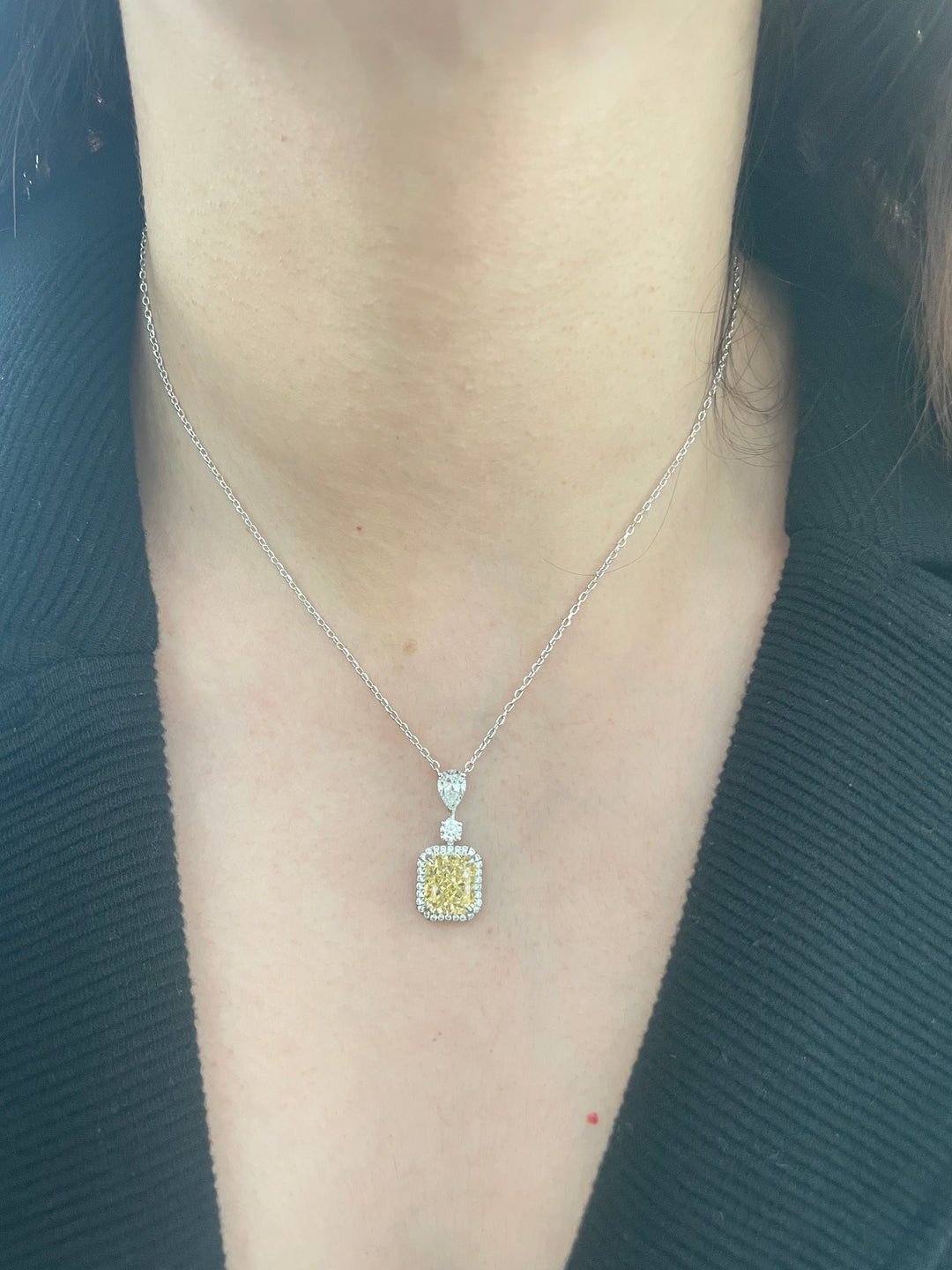 Yellow pendant