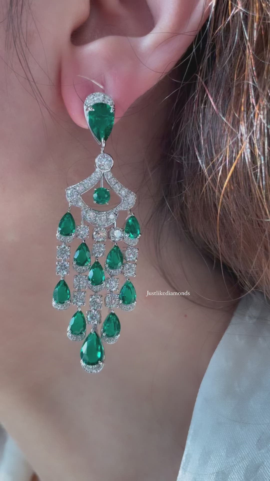 drop earrings أقراط بشكل دمعات