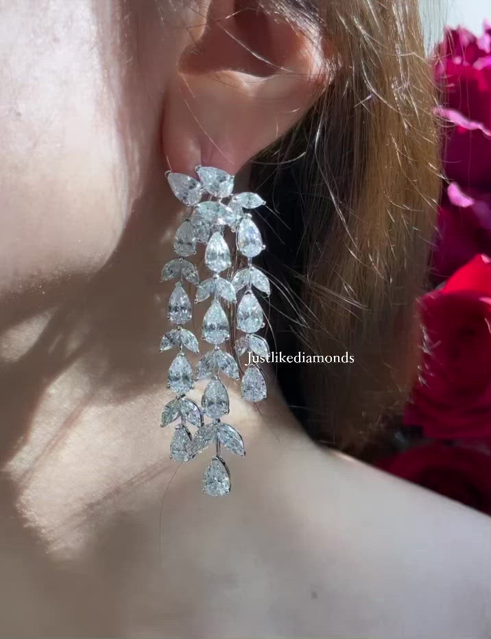 wedding style earrings أقراط ستايل الأعراس