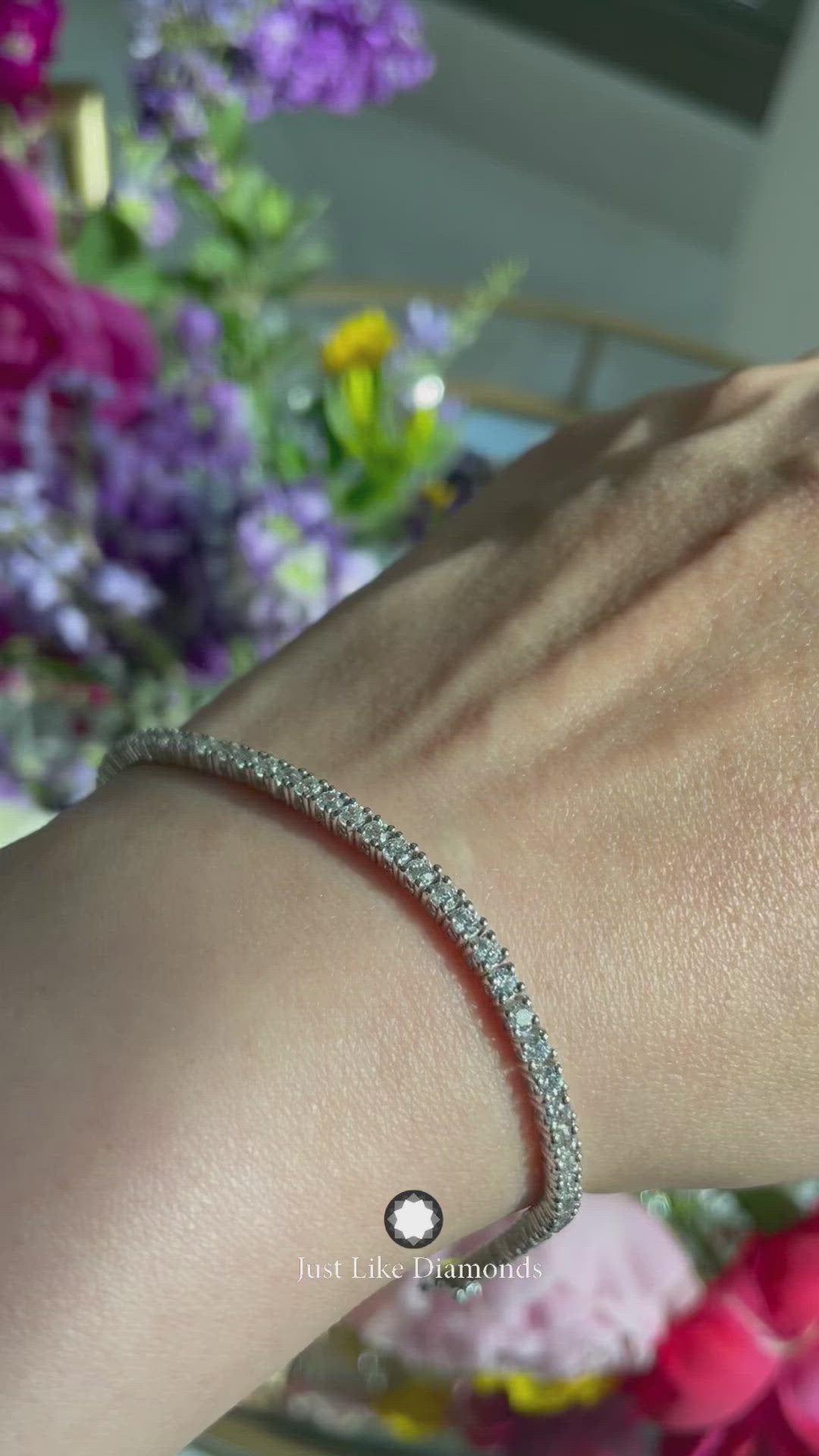 Tennis bracelet 2.5 mm سوار التينيس الراوند