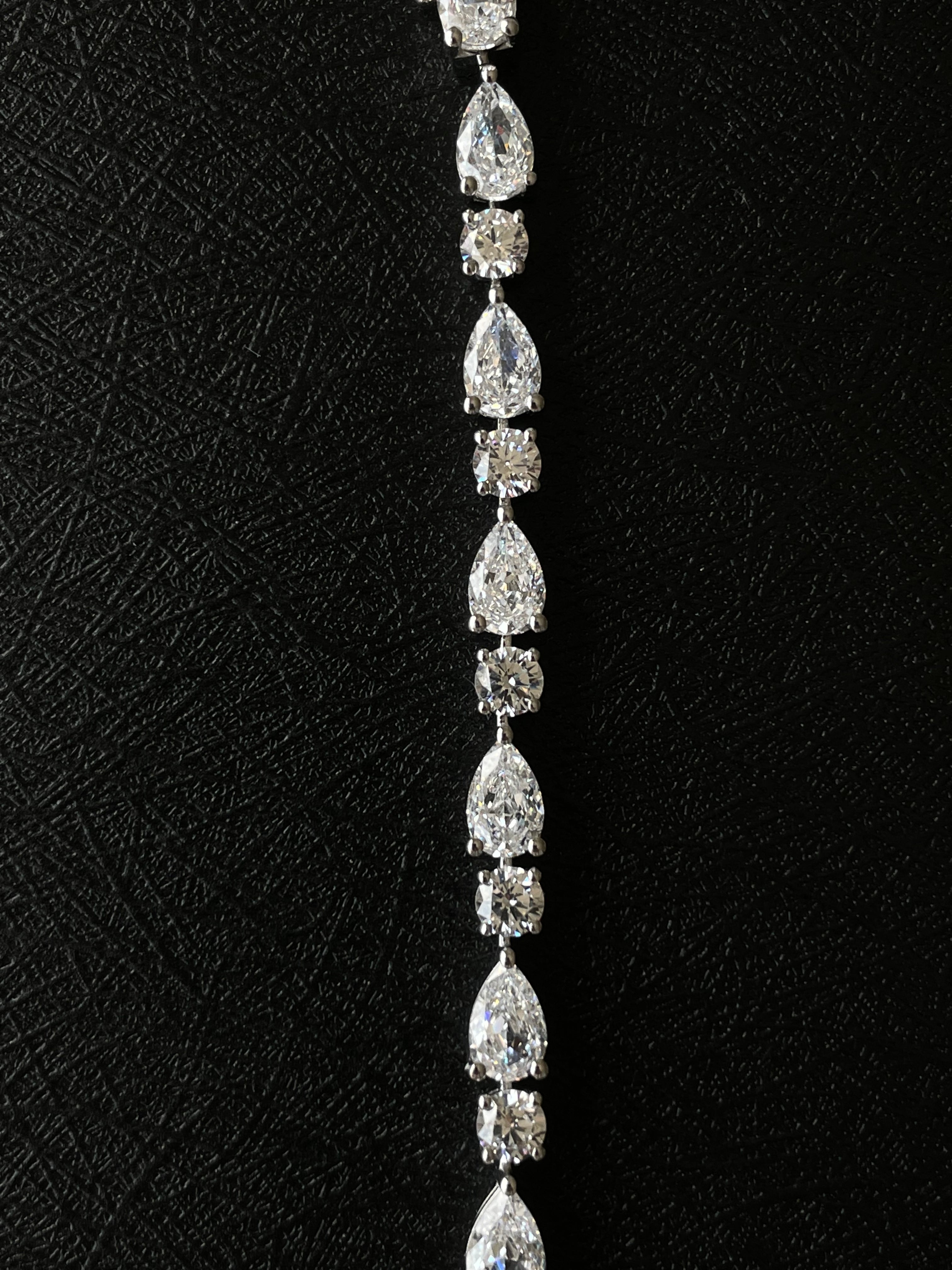 Miracle Set Round Diamond Tennis Bracelet 1ctw | REEDS Jewelers